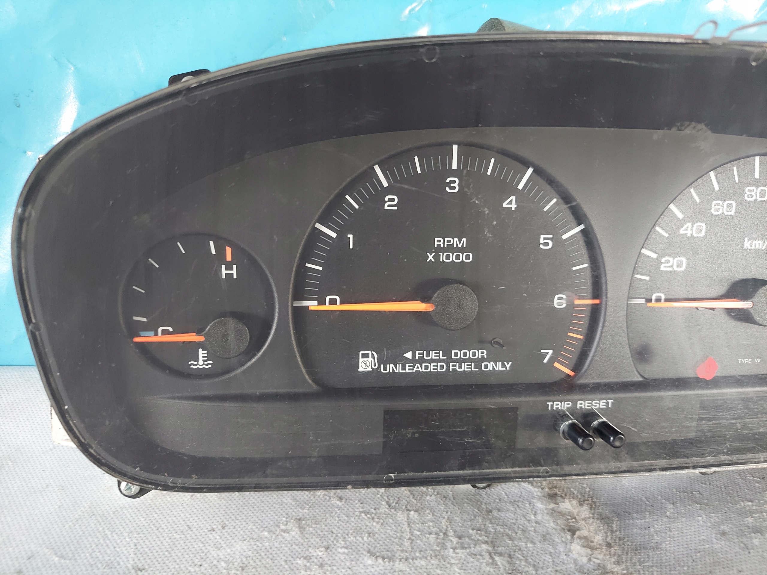dials clock CHRYSLER VOYAGER II 3.3 V6 TN257410-2250