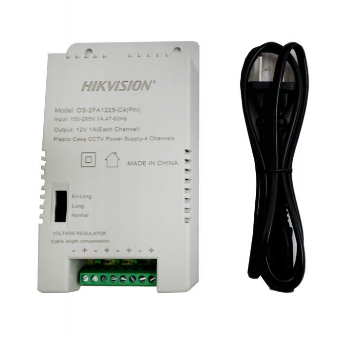 Zasilacz do Kamer Monitoringu Zbiorczy Uniwesalny