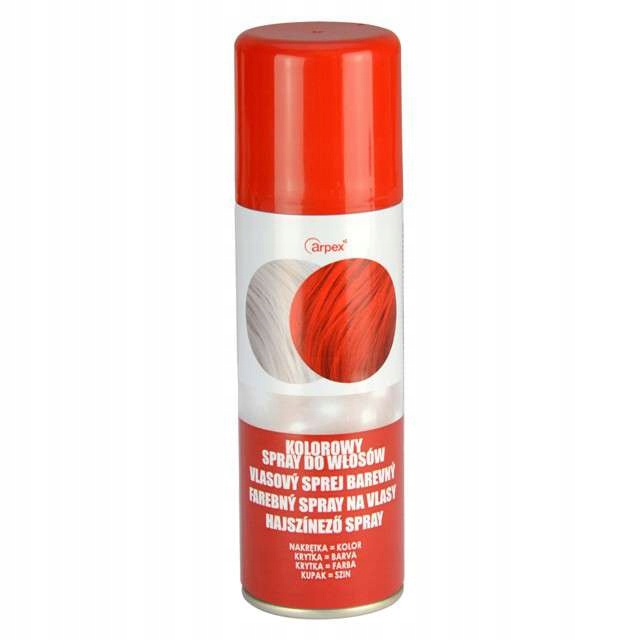 

Koloryzujący spray do Włosów czerwona farba mecz