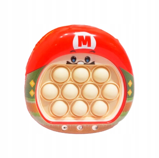 GRA ELEKTRONICZNA ZRĘCZNOŚCIOWA POP IT KONSOLA SUPER MARIO