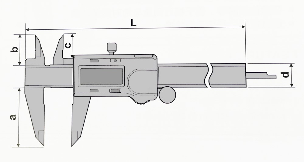 SUWMIARKA ELEKTRONICZNA MAUa-E 300 x 60 / 0.01 mm Marka Gimex