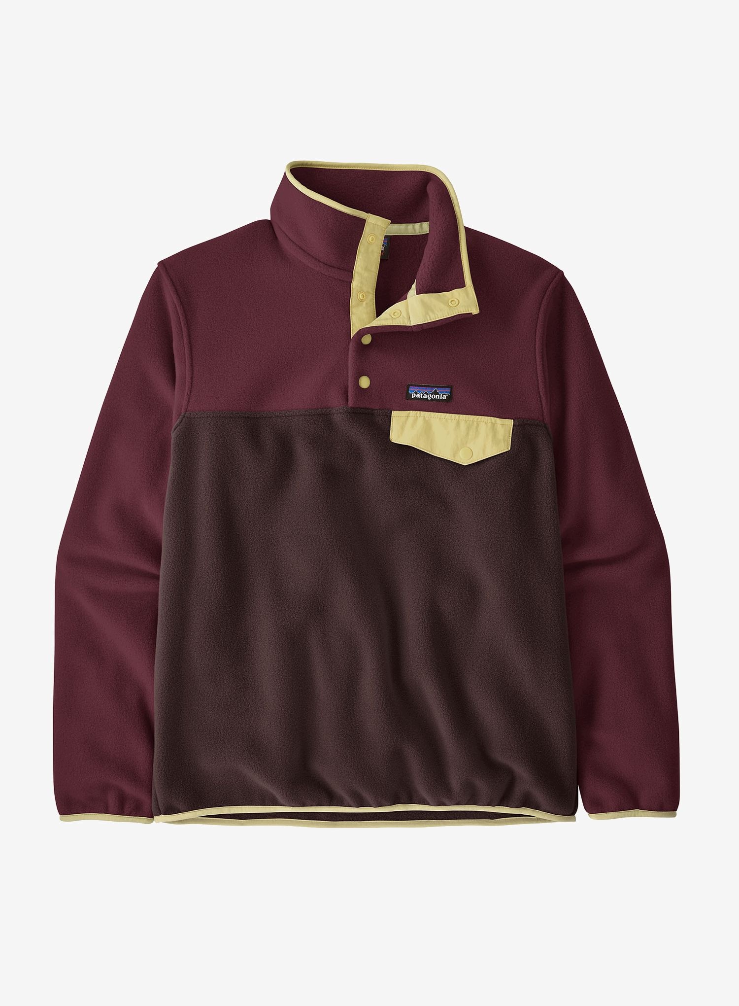 Bluza polarowa damska Patagonia Lightweight Synch Snap-T Po brown Xs