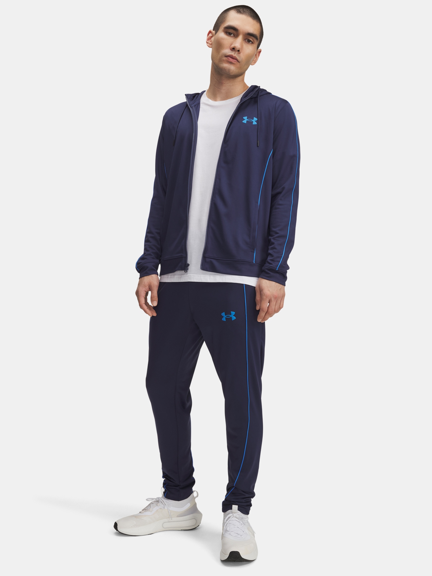 Pánská souprava Under Armour Ua Emea Tracksuit Novelty-BLU vel. M