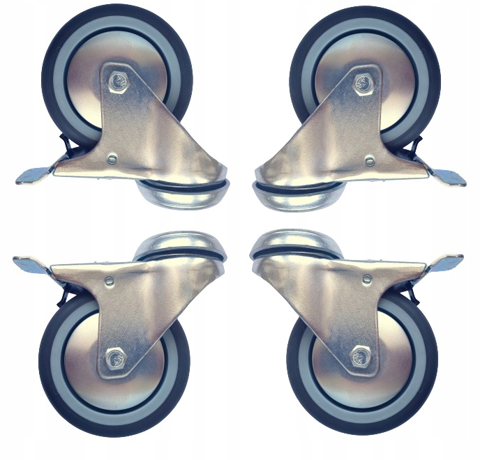 

zestaw 4 szt. koło kółko otwór 230 kg Nie rysują