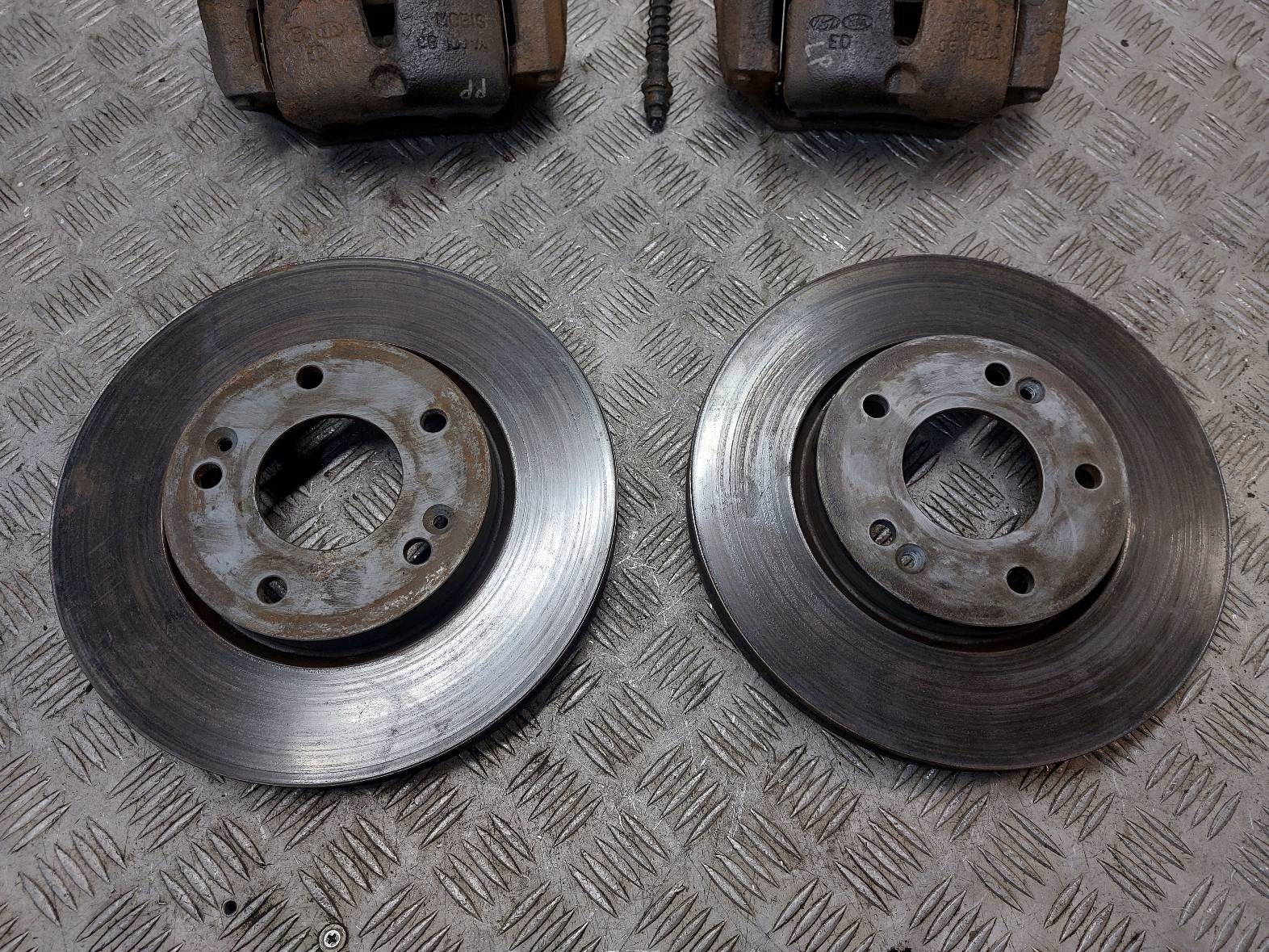 discs brake front + calipers KIA PROCEED and LIFT 1.4 16V