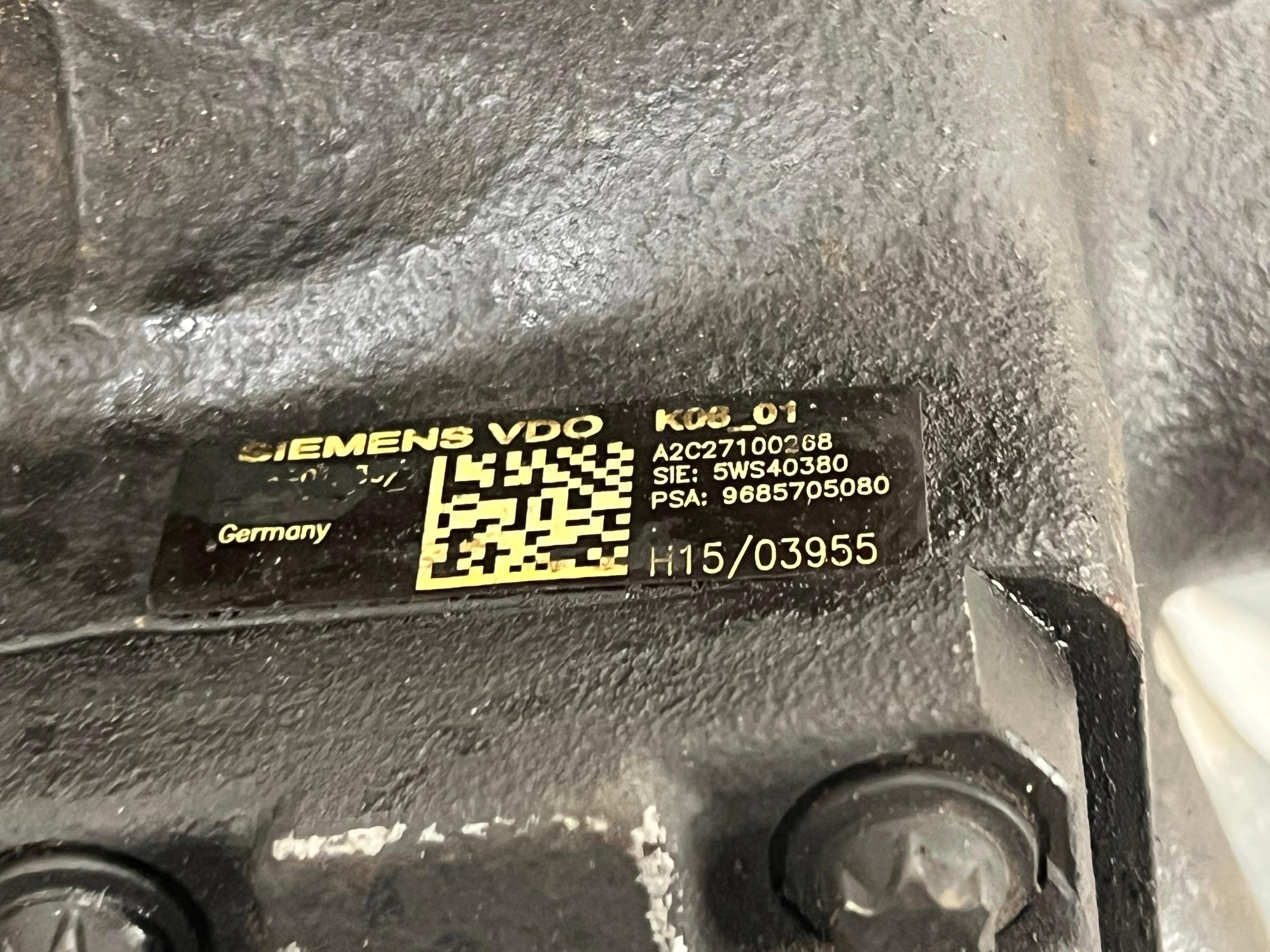 pompa alto pressione FORD MONDEO MK 4 9685705080