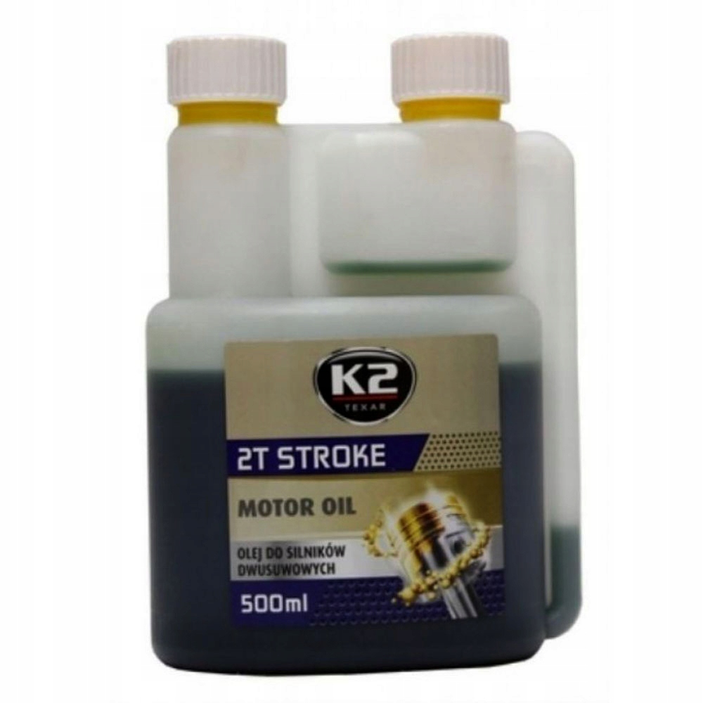 

K2 2T 500ml olej Do mieszanki dwusuw zielony