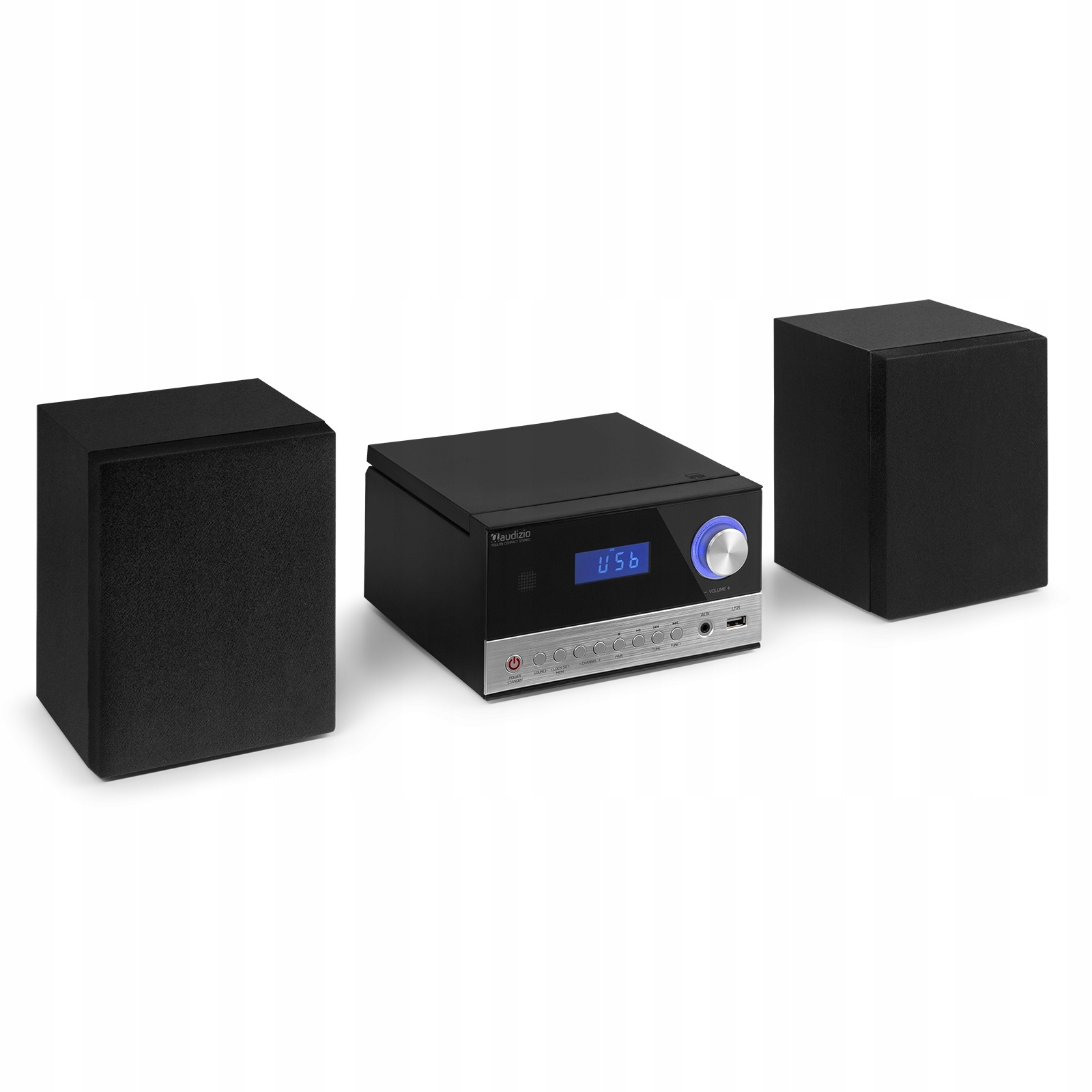 Башня Audizio HiFi BT CD MP3 FM радио USB пульт дистанционного управления модель Тулон
