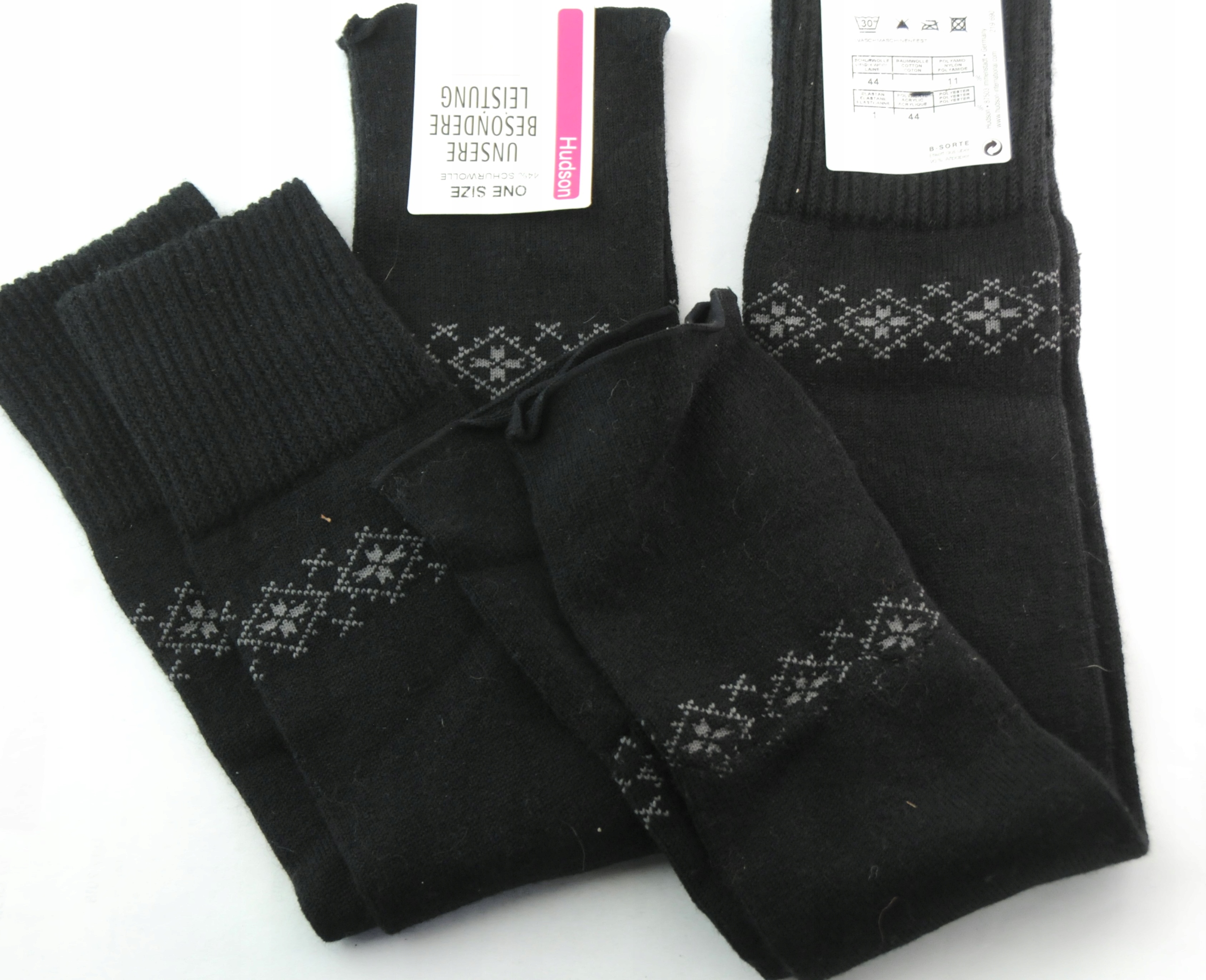 GETRY KUNERT HUDSON WEŁNA 44% KRIO UNIWE CZARN -50% Marka Hudson