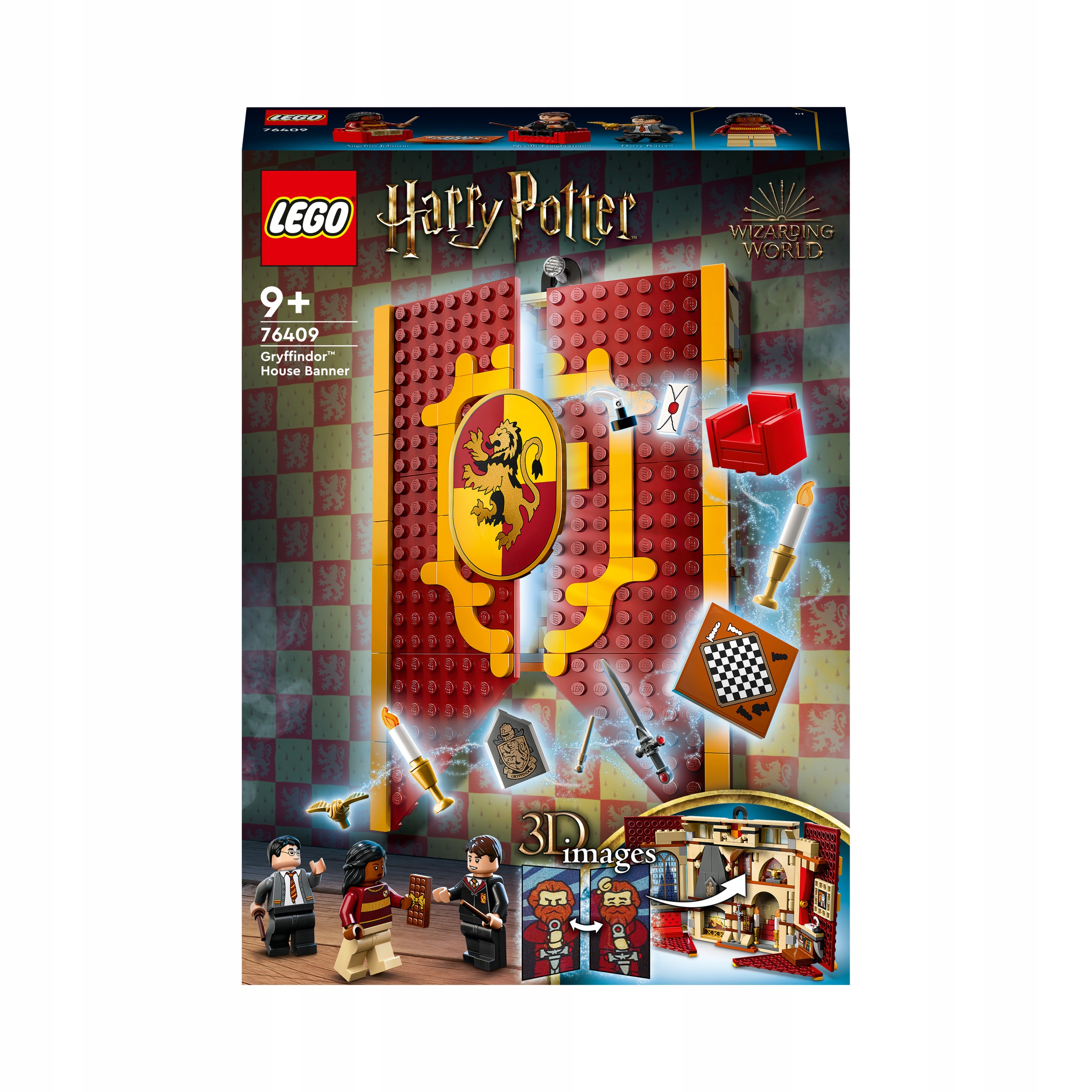 

Lego Harry Potter Flaga Gryffindoru 76409
