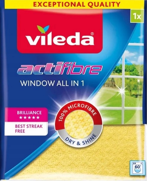 

Vileda Ściereczka Do Szyb Okienna Myjka Actifibre