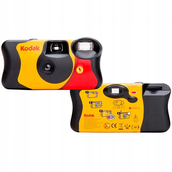 Aparat jednorazowy Kodak FunSaver Flash 39 zdjęć Model FunSaver
