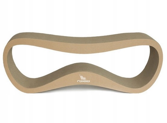 Levně Kartonové Škrabadlo Pro Kočky Pelíšek Z Kartonového Řeziva Lui Hnědé