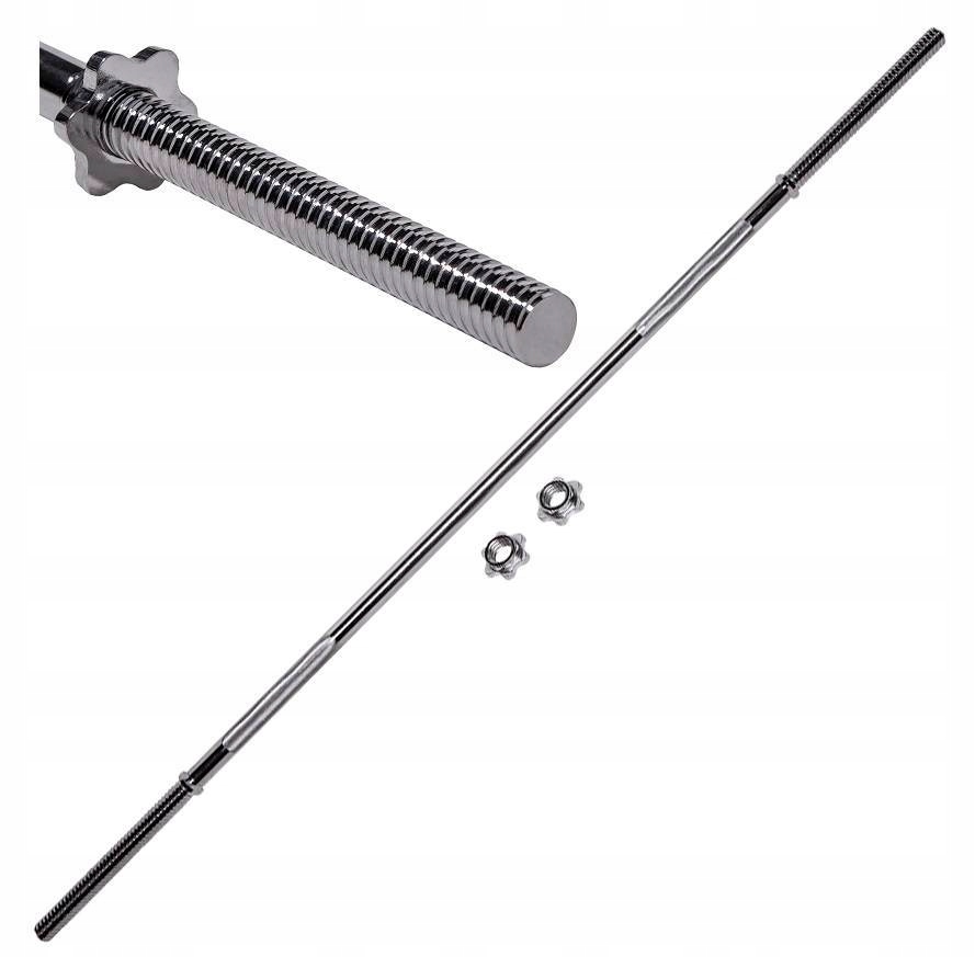 Rovná Osa Závitová tyč 180 cm se svorkami