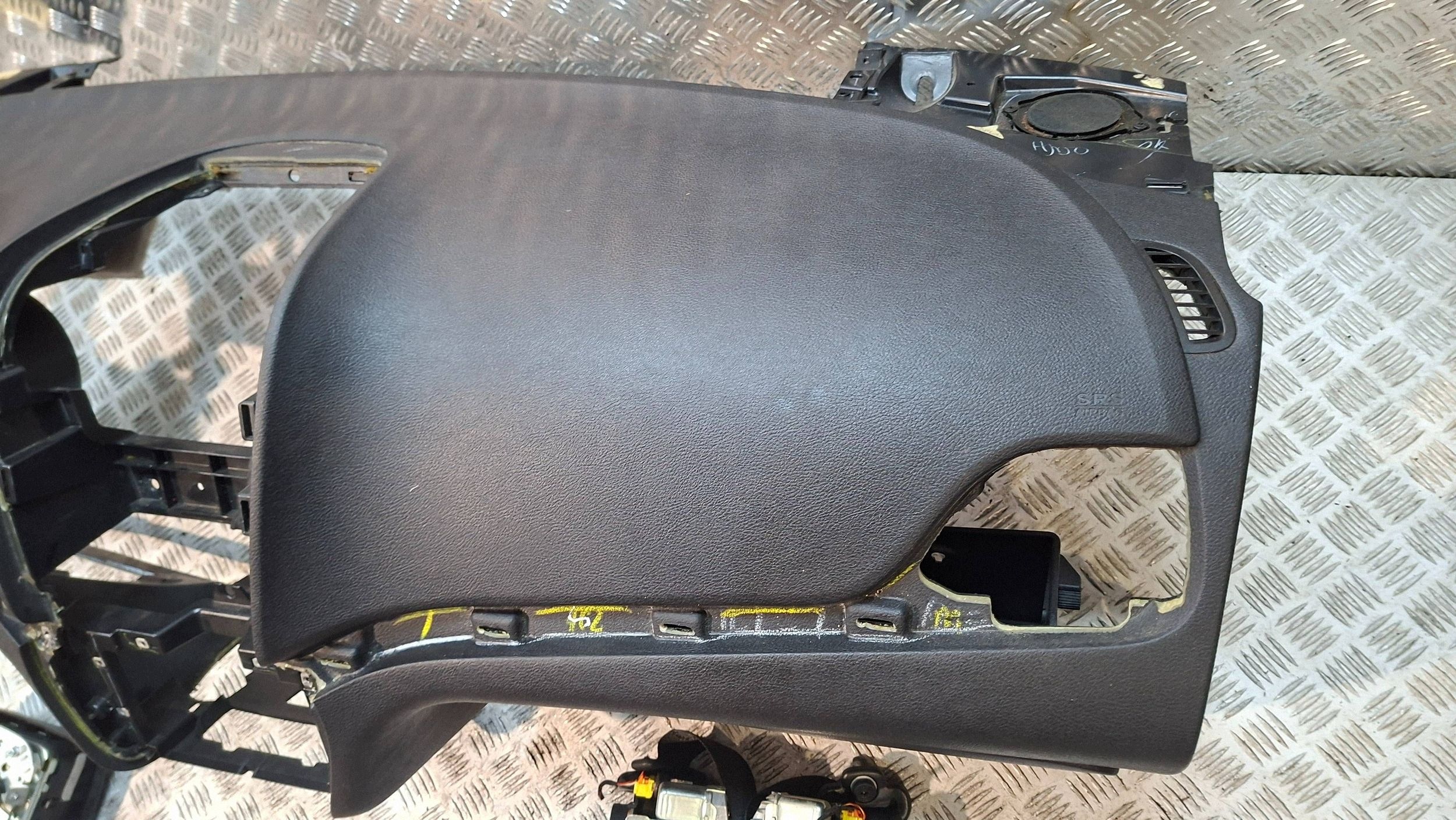 dashboard instrument panel airbags FIAT FREEMONT 2011