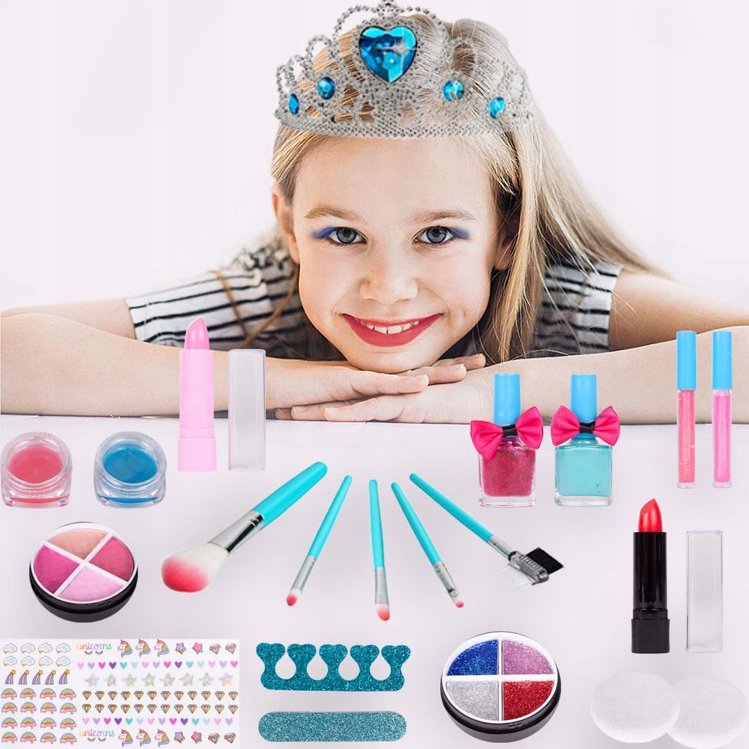 KOSMETICKÁ KRABIČKA MAKEUP A SADA NA NEHTY FROST KIDS CORONA Kód výrobce 109463