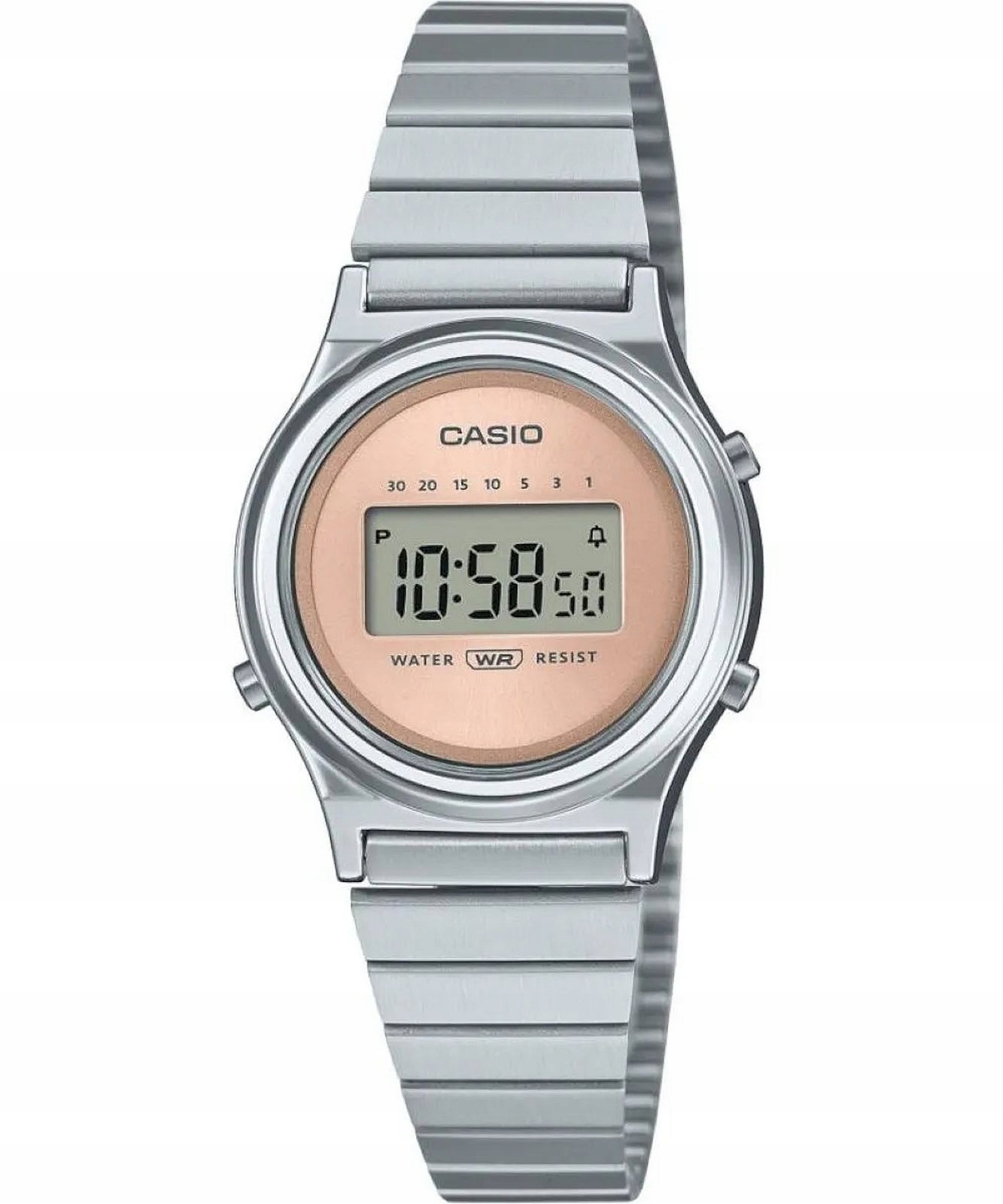 Hodinky Casio Vintage LA700WE-4AEF stříbrné