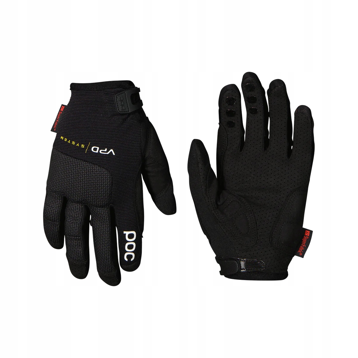 Cyklistické rukavice Poc Resistance Pro Dh Black Velikost S