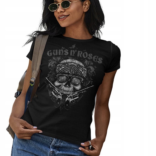 DAMSKA KOSZULKA HORROR/ROCK GUNS N ROSES GUNS