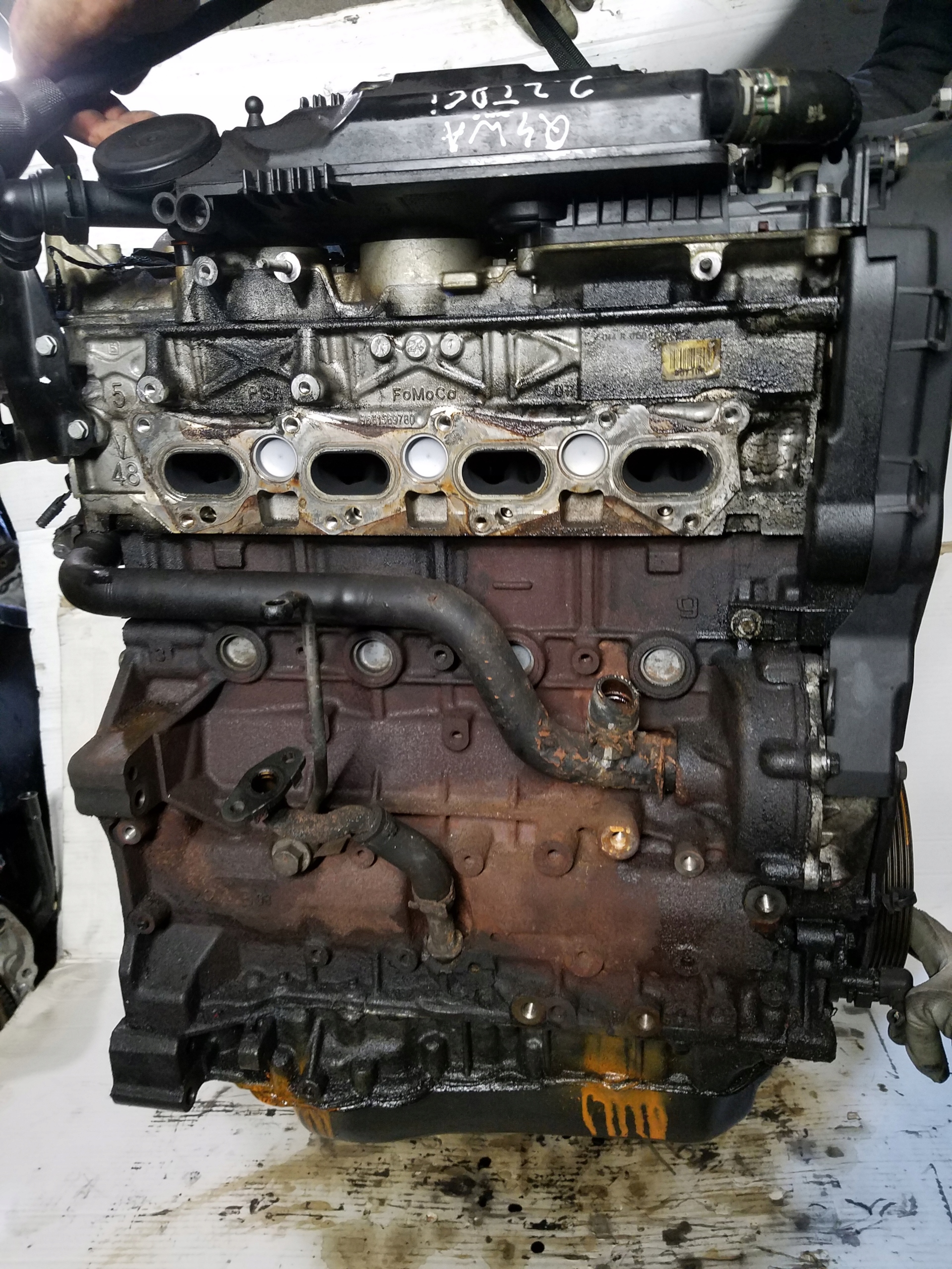 Двигатель 2.2 Q4WA FORD GALAXY MK2 180 тыс. км.
