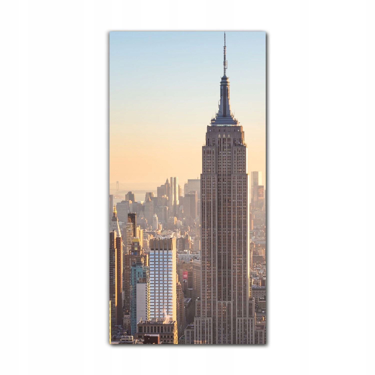 

Obraz na szkle do kuchni 70x140 Manhattan słońce