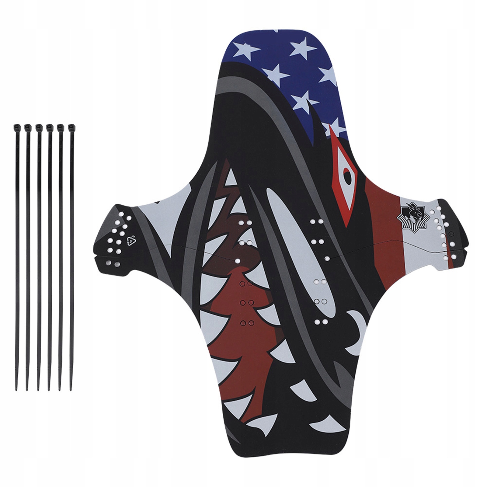 BŁOTNIK ROWEROWY MTB ENDURO CARBON MUD GUARD