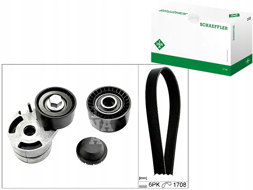 Ina Sada Vícedrážkových Pásků Citroen 1,6HDI Ford 1,