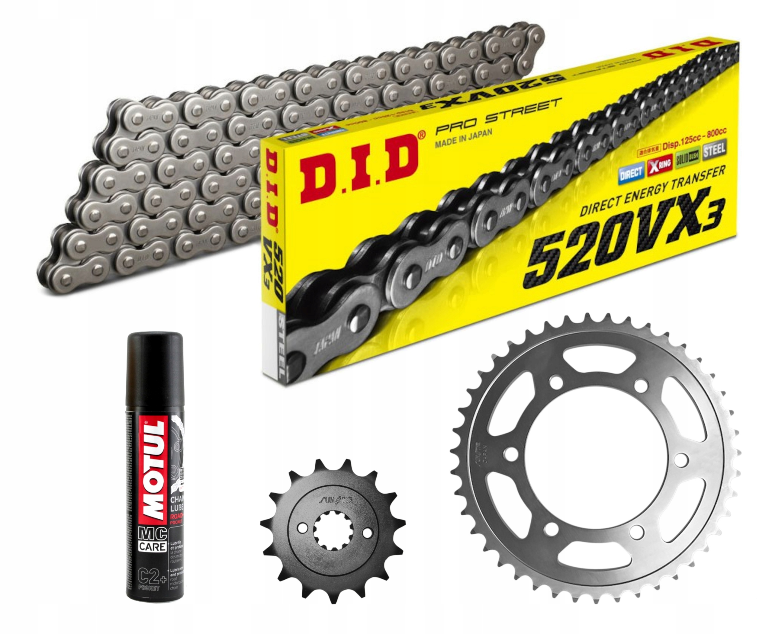 

Łańcuch napędowy Yamaha YFM700 06-18 Raptor 520VX3