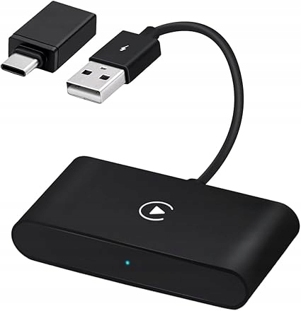 McBazel Adapter Bezprzewodowy CarPlay 5GHz Auto Connect Usb-c