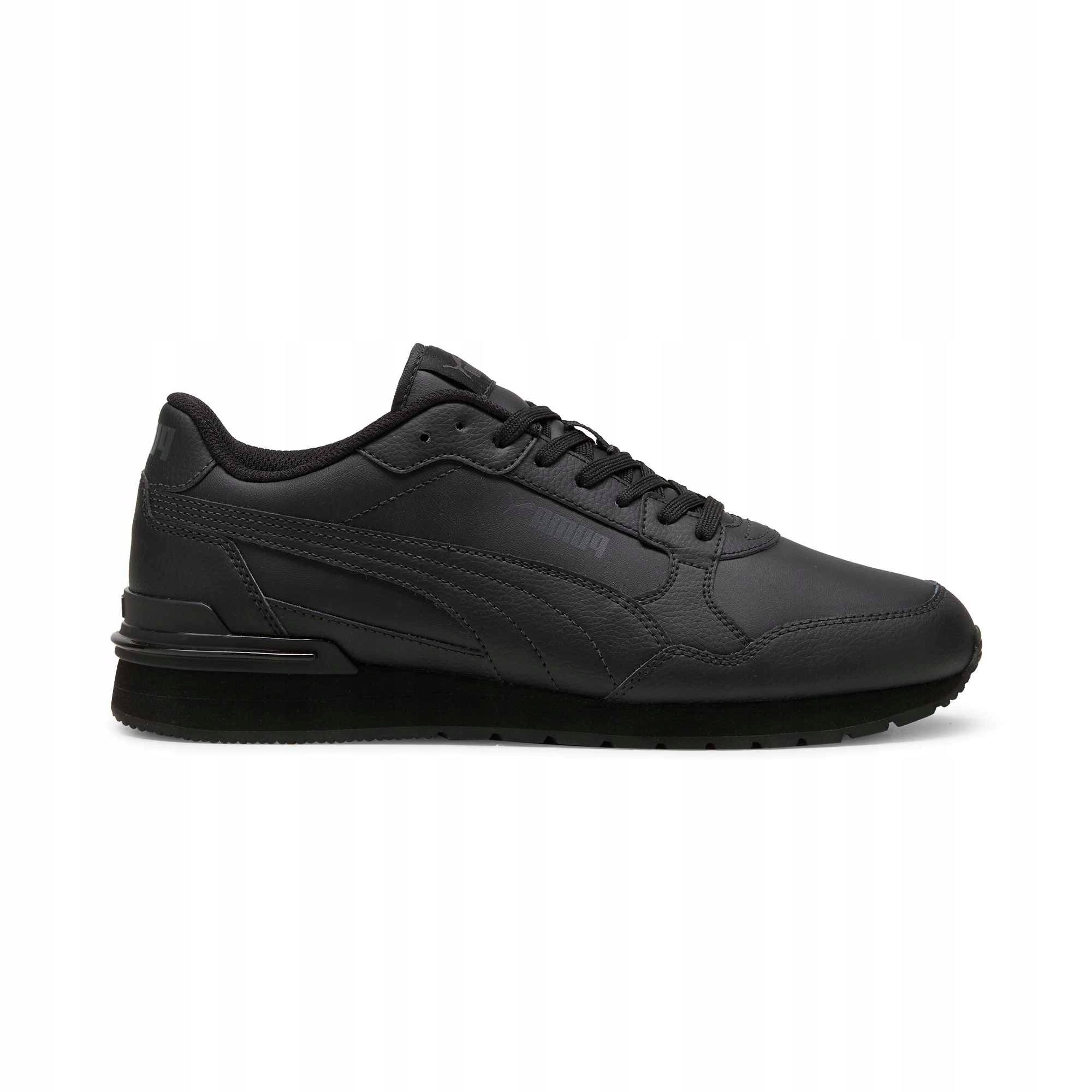 Pánské sportovní boty 44 Puma St Runner v4 kožené pohodlné černé 399068 09