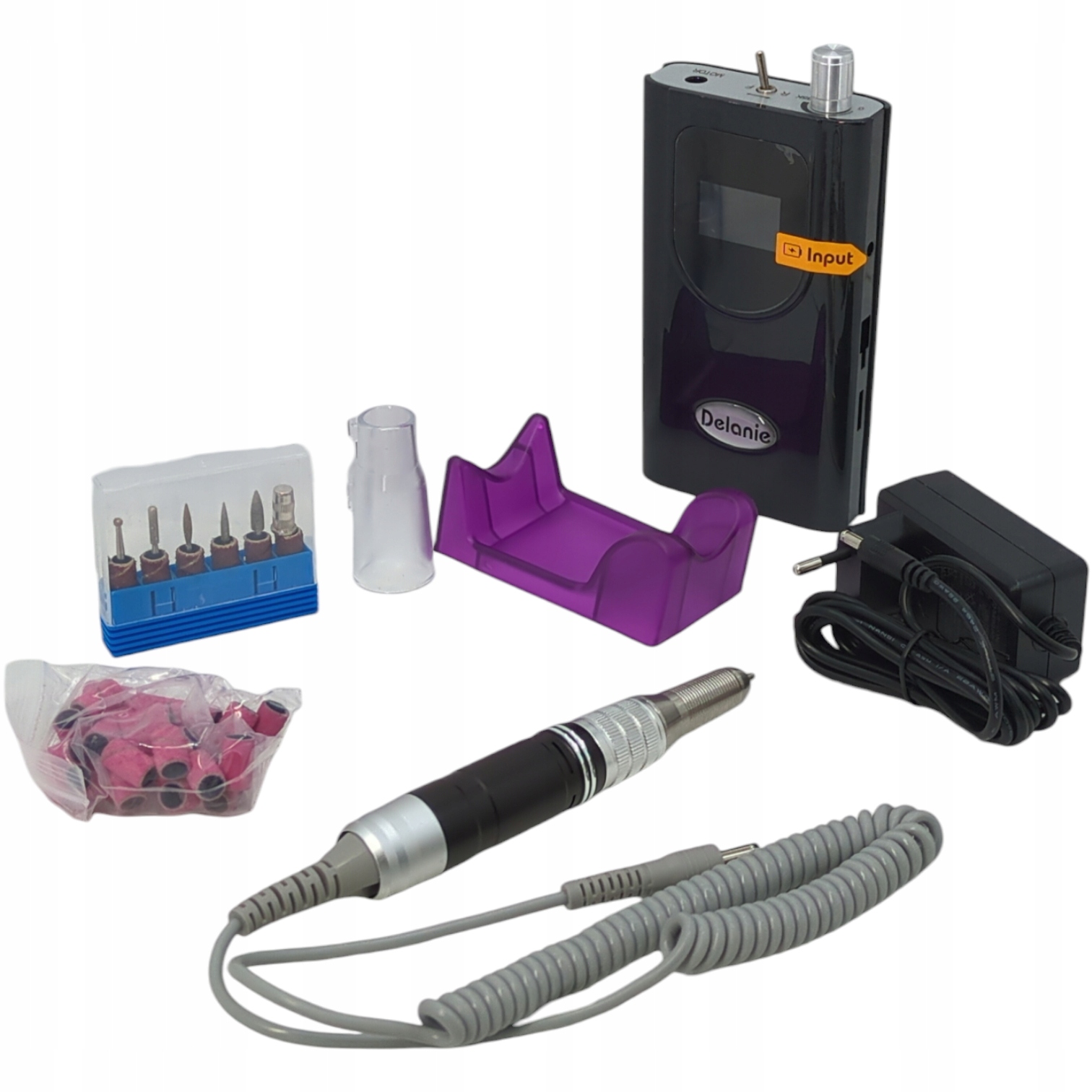 Bruska na nehty Delanie JW-600 35000 rpm Led bezdrátová