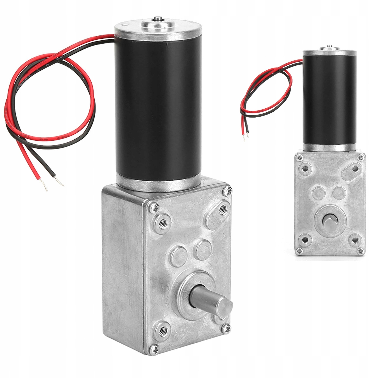 Motoreduktor Silnik 124V 8MM Z Przekładnią Ślimakową 20RPM