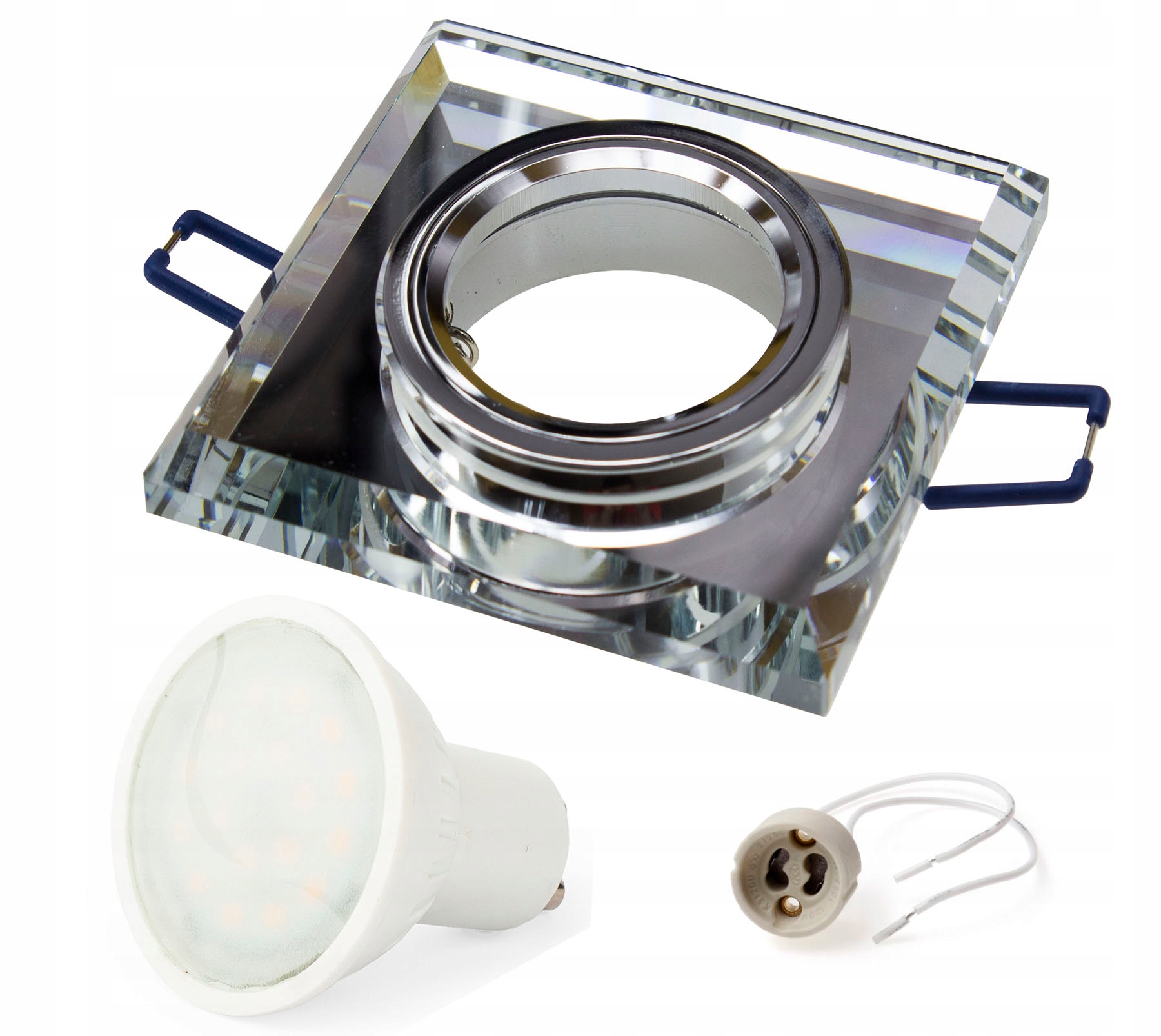 

Oprawa halogenowa Led szklana żarówka GU10 10W