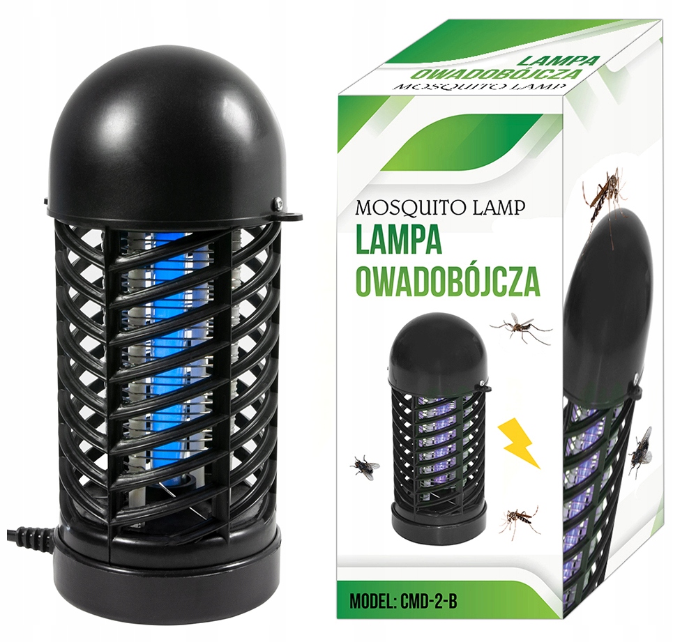 

Lampa Owadobójcza Zabija Muchy Komary Muszki Ćmy