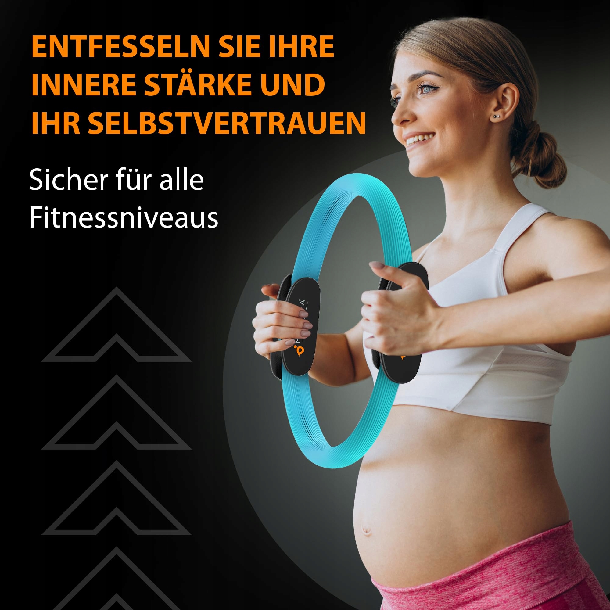 Pilates Ring Trening Miednicy Dla Kobiet i Mężczyzn Domowy Trening — miniatura 7