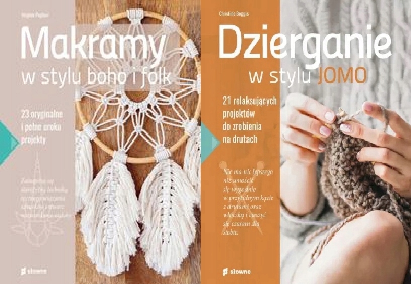 Makramy boho folk+ Dzierganie JOMO