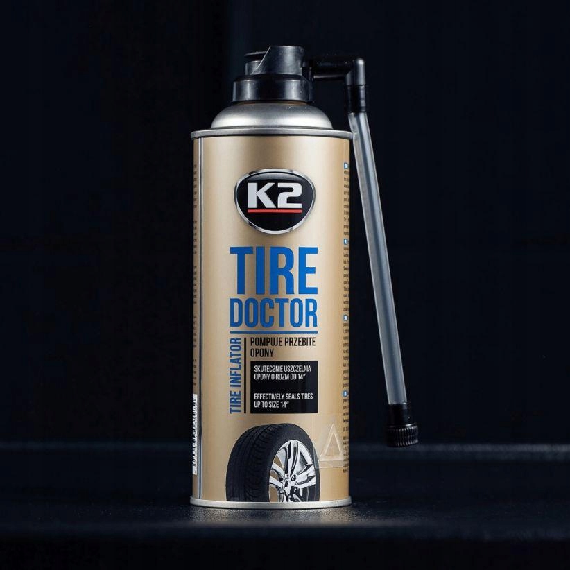 K2 - TIRE DOKTOR - KOŁO ZAPASOWE W SPRAYU - 400ML Producent K2