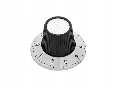 

Gałka ze skalą 6mm fi 29/15mm18mm aluminium