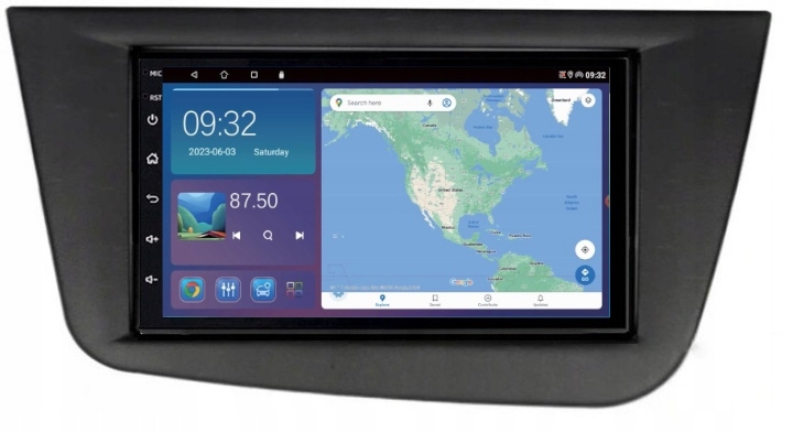 Radio Navigace Gps Android Seat Leon 2004-2012 Usb Wifi Carplay 2GB 64GB