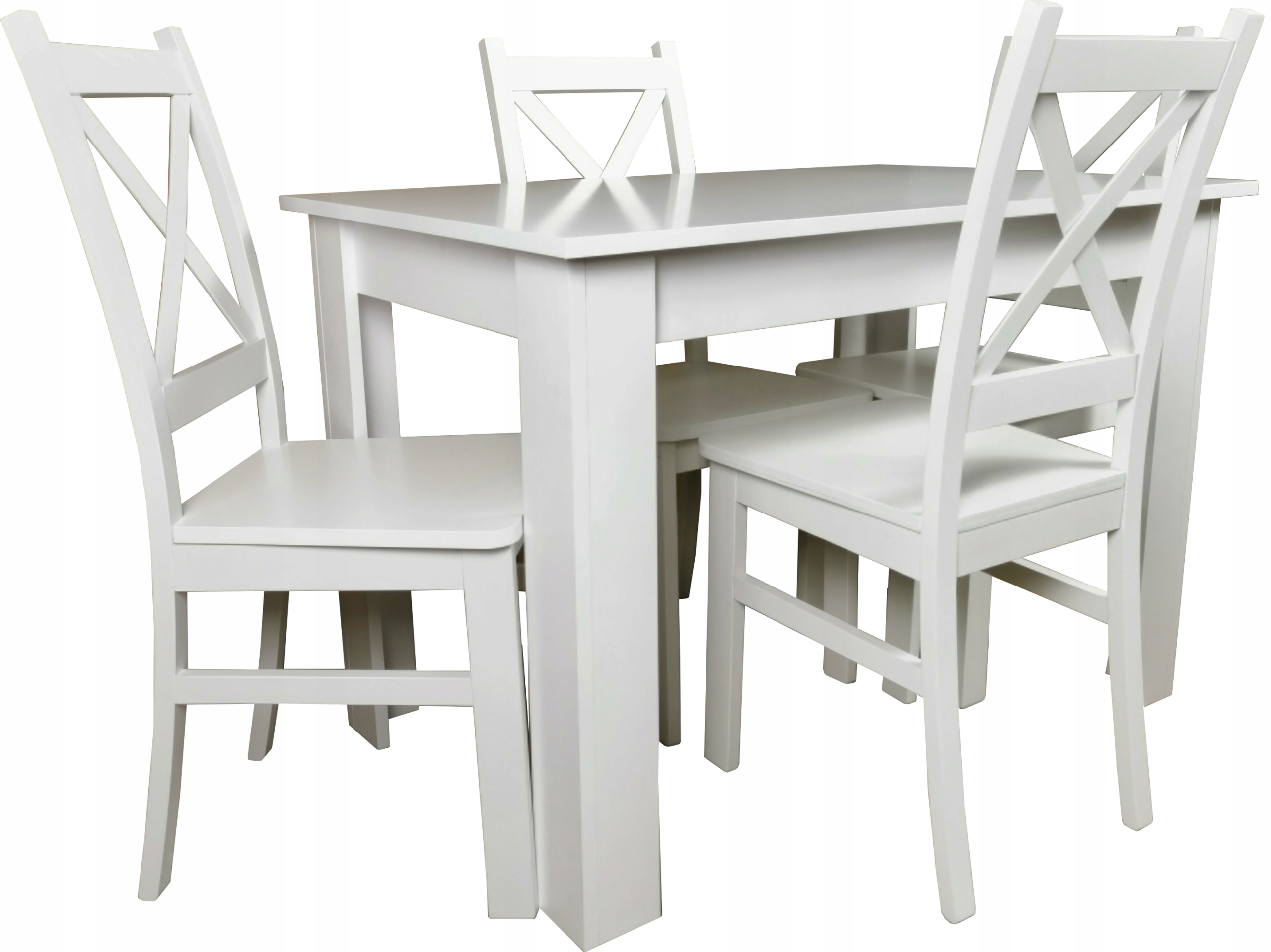 

stół 110x70 4 krzesła Skandi styl skandynawski