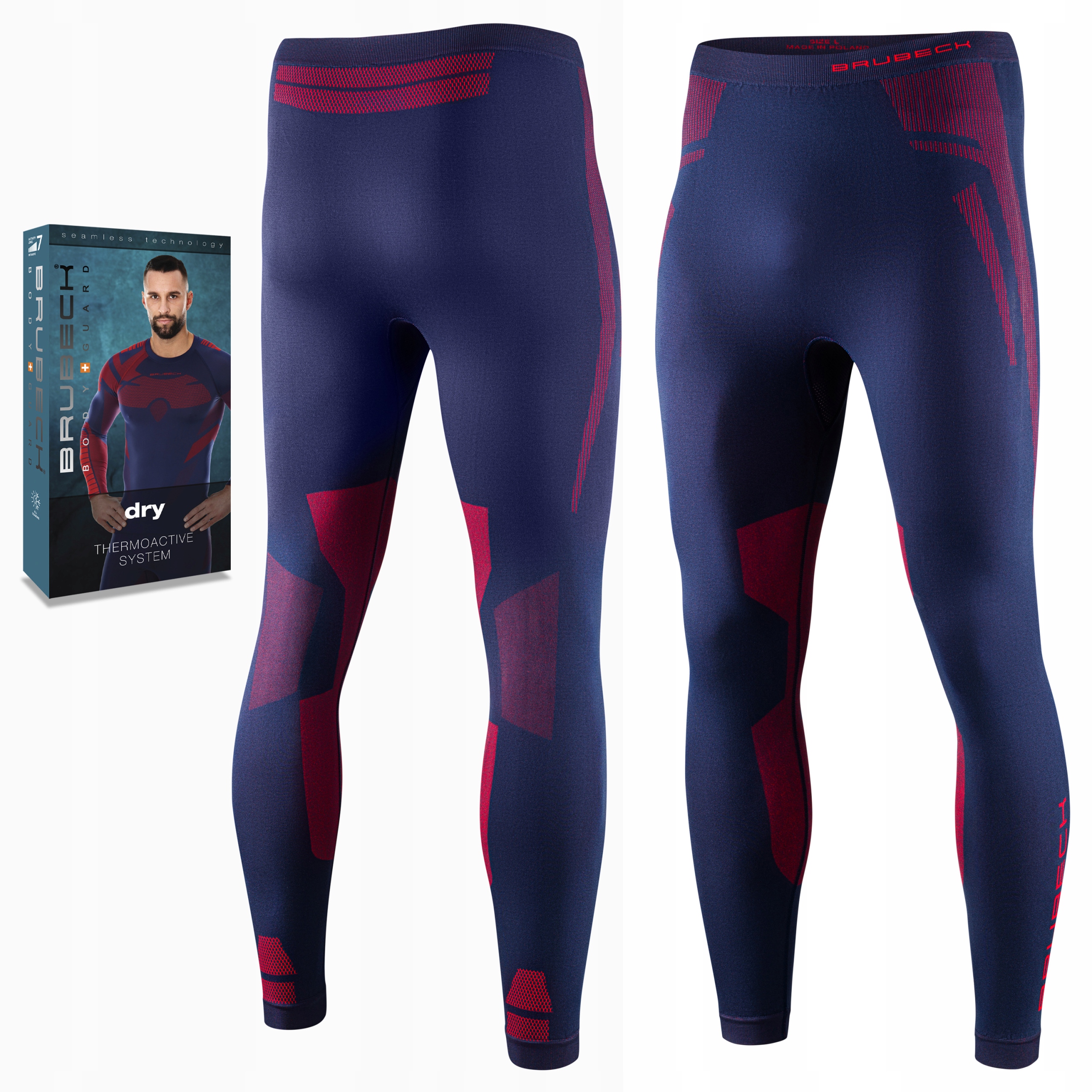 Pánské kalhoty Brubeck Dry rychleschnoucí Termoaktivní kalhoty L