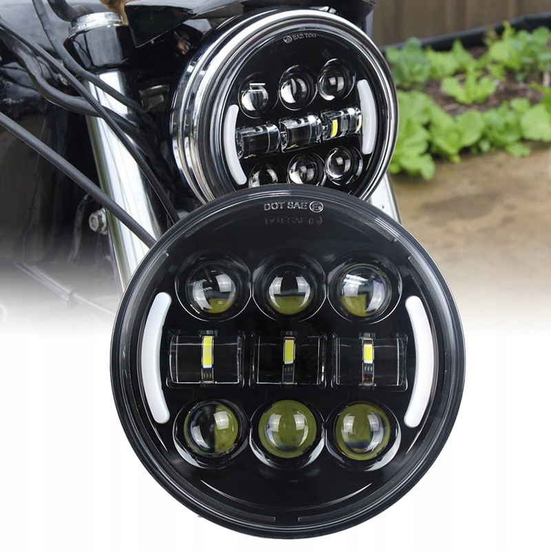 REFLEKTOR LAMPA LED PRZEDNIA HOMOLOGACJA MOTOCYKL Producent inny