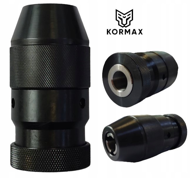 Uchwyt samozaciskowy do wiertarki kolumnowej 0,3-13mm stożek B16 Kormax