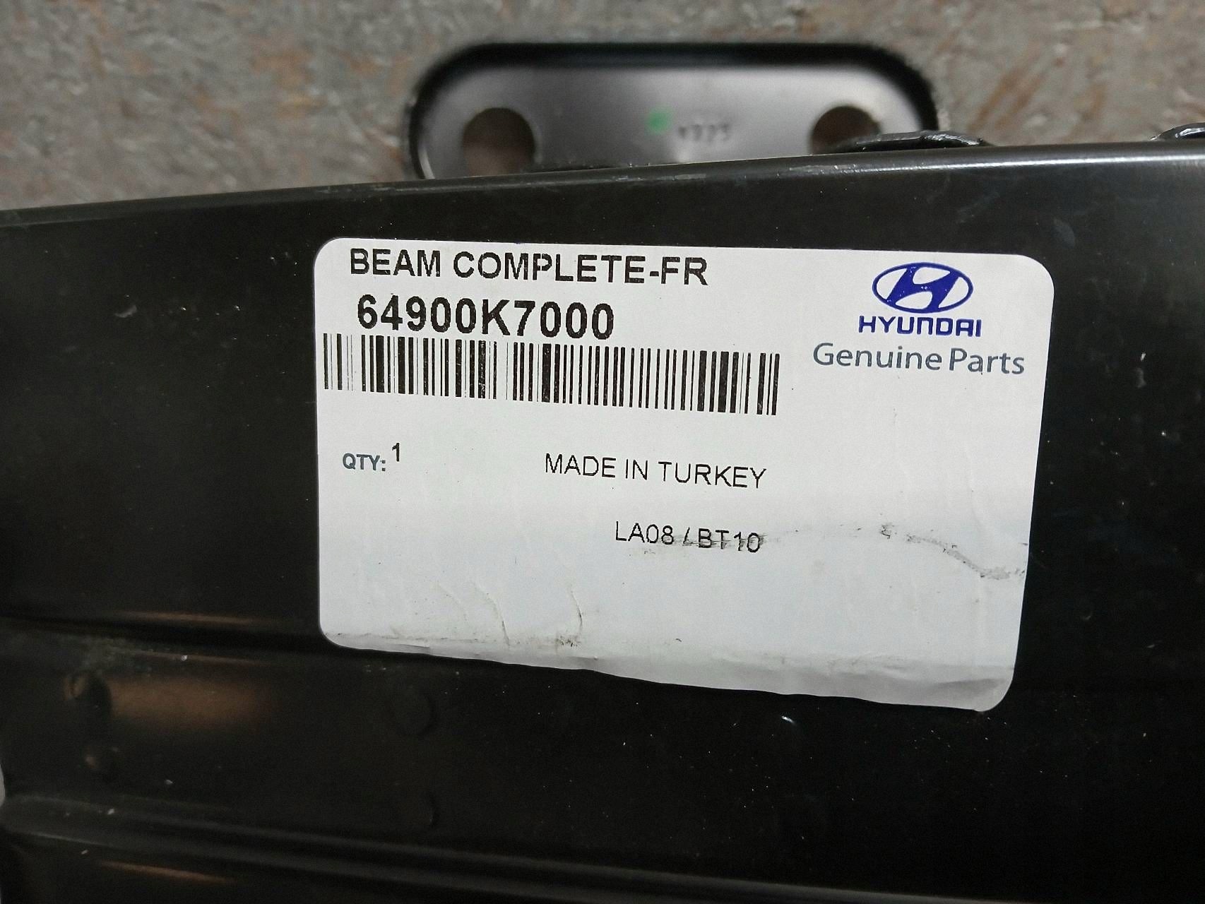 bumper support front HYUNDAI I10 III 3 19- 64900K7000