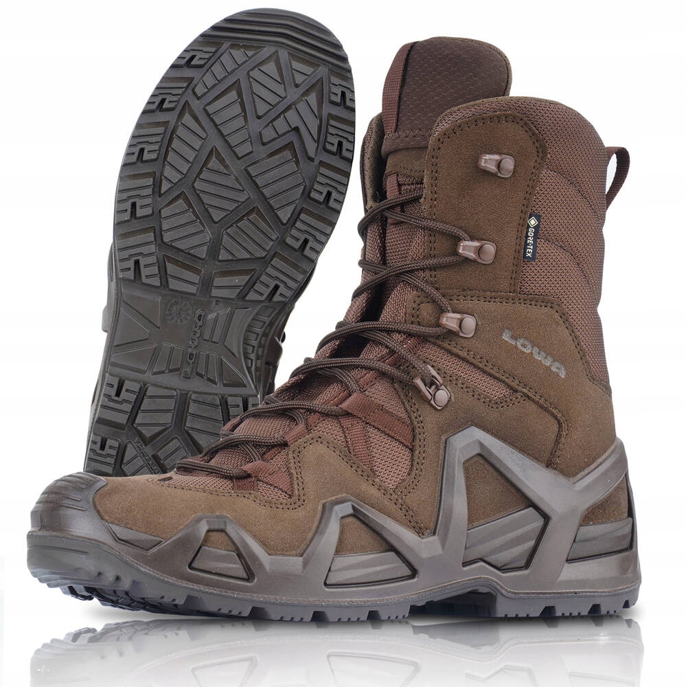 Taktické boty Lowa Zephyr Gtx Hi MK2 voděodolné outdoorové boty Brown 42,5