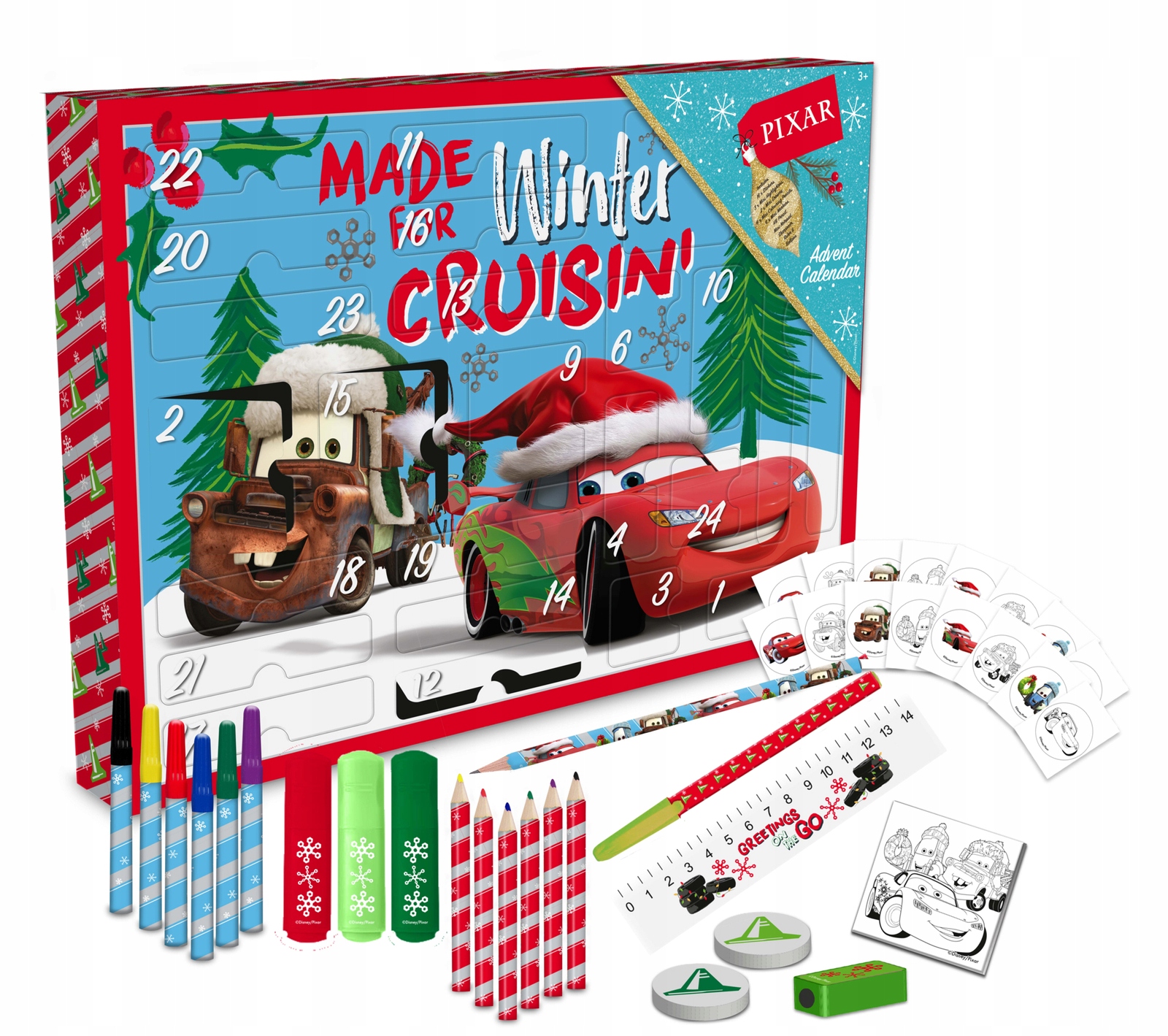 

Disney Cars Auta Kalendarz Adwentowy Dzieci