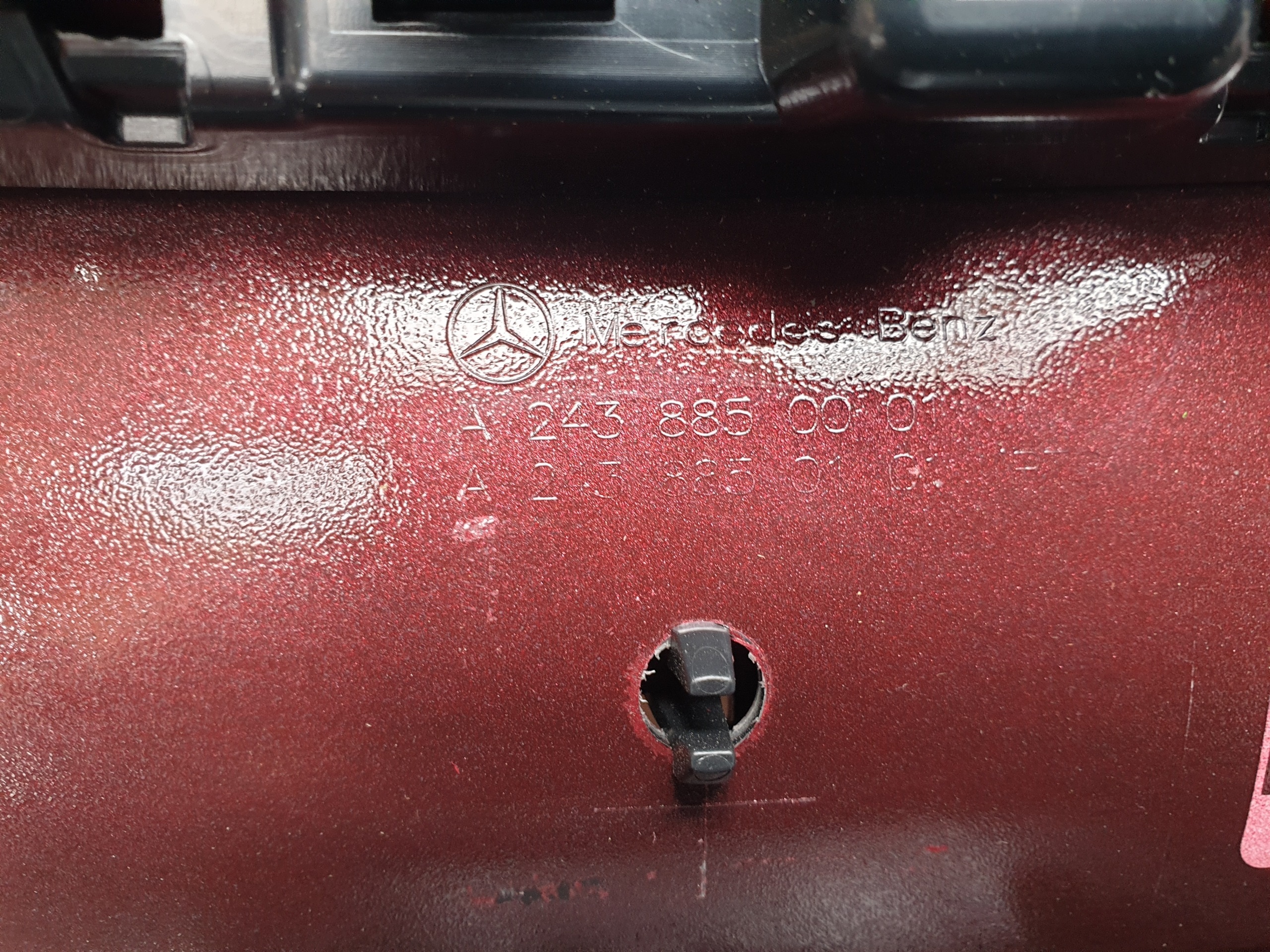 MERCEDES EQA W243 LIFT 23- bumper front front PDC RADAR A2438850001