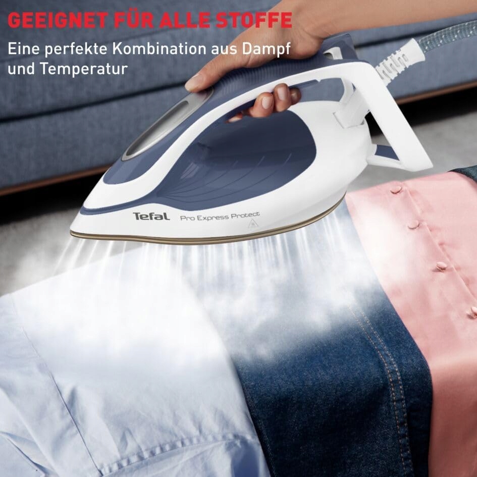 TEFAL GV9225 Pro Express Protect Stacja Parowa 7,6 Bar 550g Min Anti-Kalk — miniatura 5