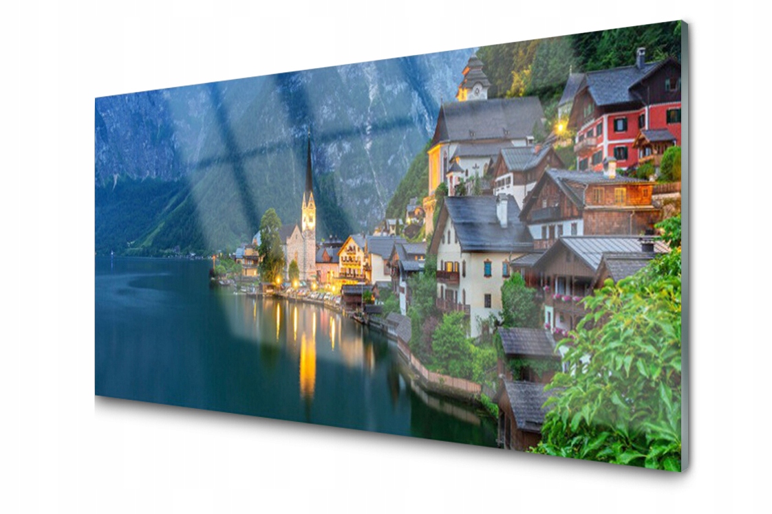 

Panel szklany Płytka Góry Miasteczko 140x70