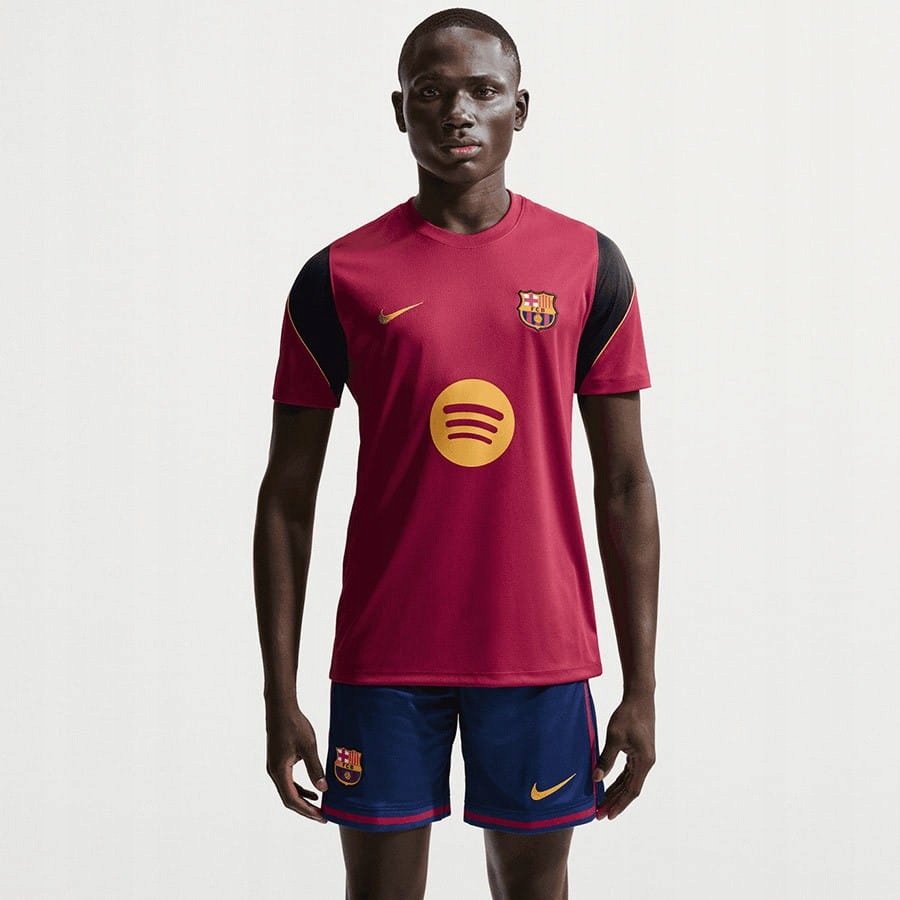 Koszulka Nike Fc Barcelona Strike Ss Top II2254-621 Czerwony, XL